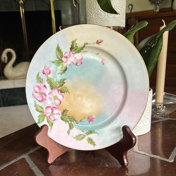 Other - Vintage Handpainted Floral Plate
